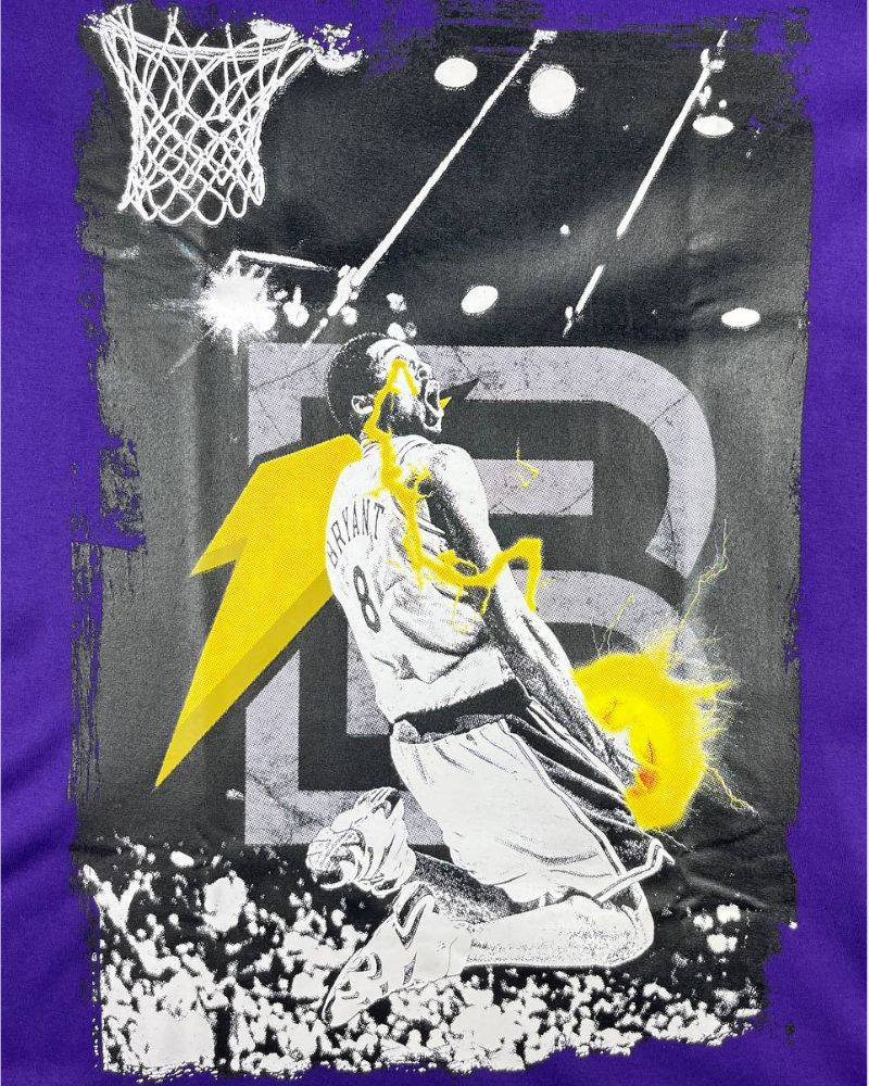 Kobe Reverse Dunk Purple T- Shirt