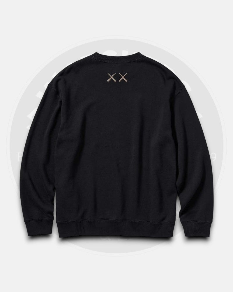 Kaws x Uniqlo Black Sweatshirt