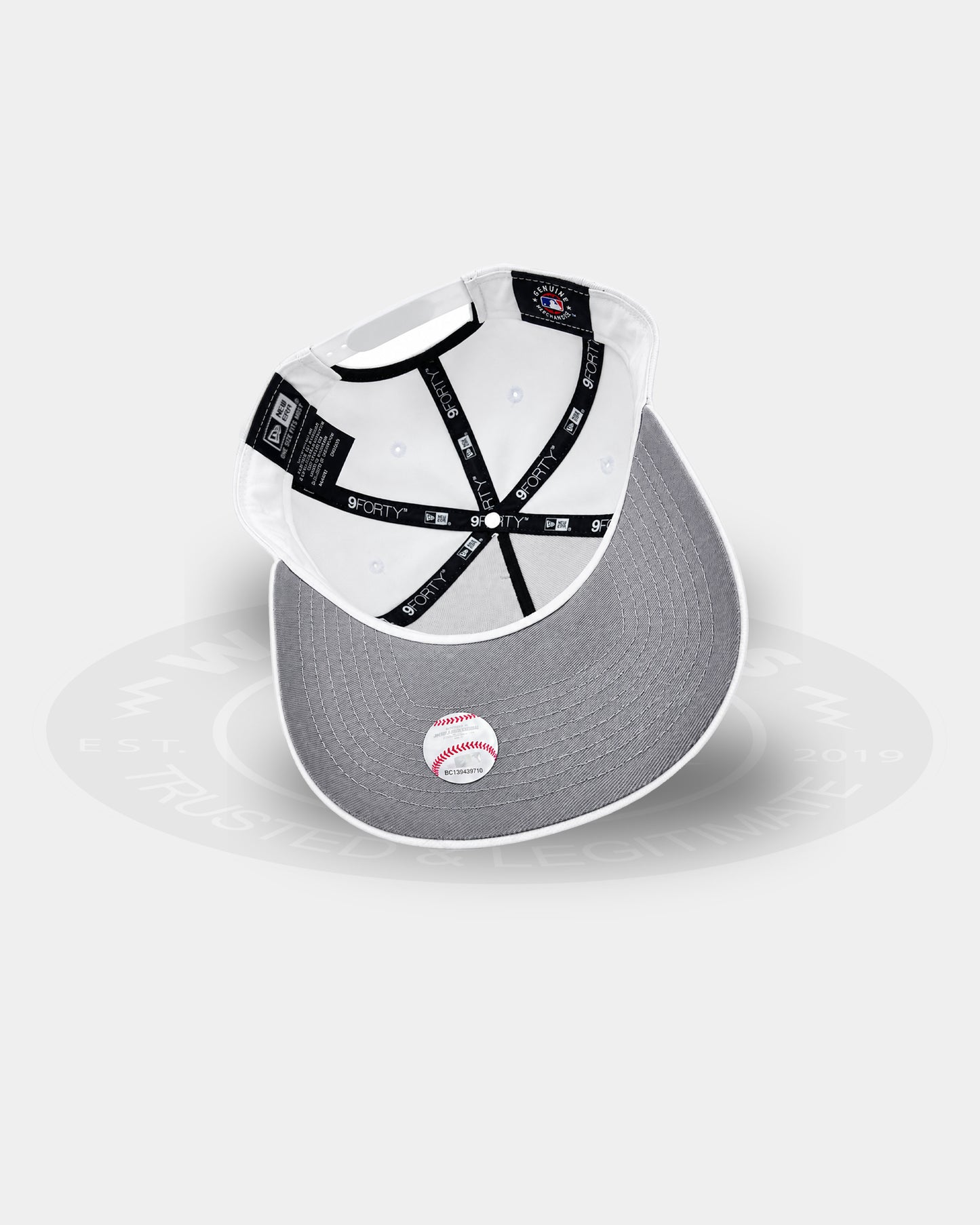 Oakland Athletics Triple White 9FORTY A Frame Snapback Hat