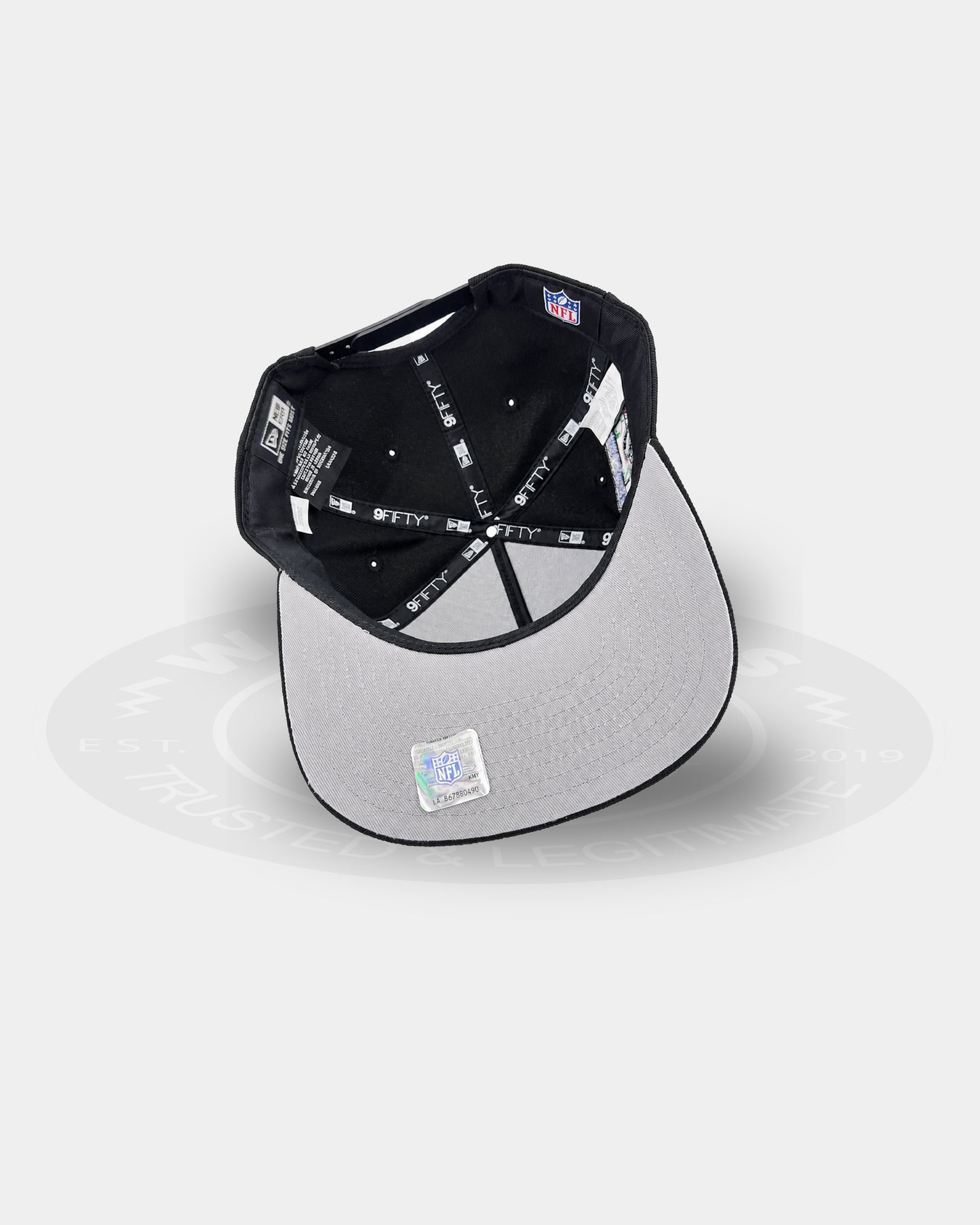 Las Vegas Raiders Iron Bowl XI 9FIFTY A Frame Snapback Hat