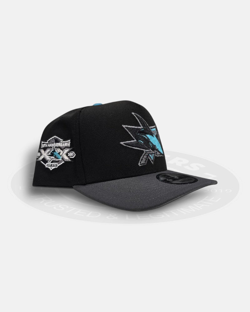 San Jose Sharks 20th Anniversary 9Forty A-Frame Snapback Hat