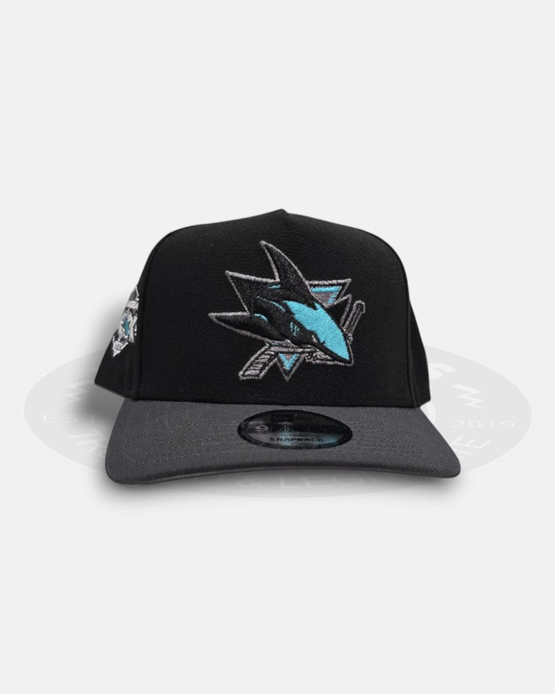 San Jose Sharks 20th Anniversary 9Forty A-Frame Snapback Hat