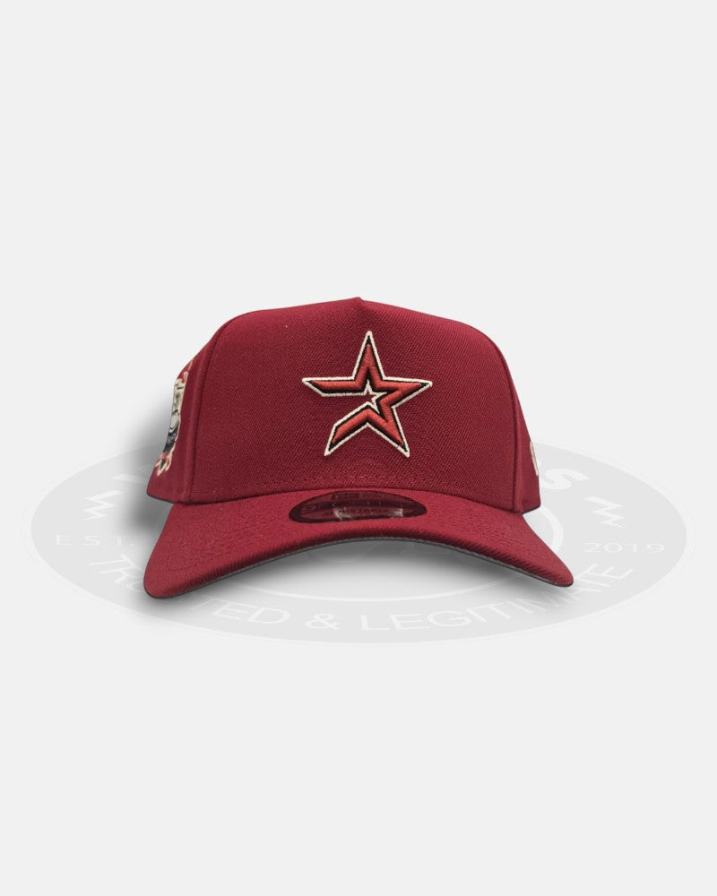 Houston Astros 1986 Astrodome Red 9Forty A-Frame Snapback Hat