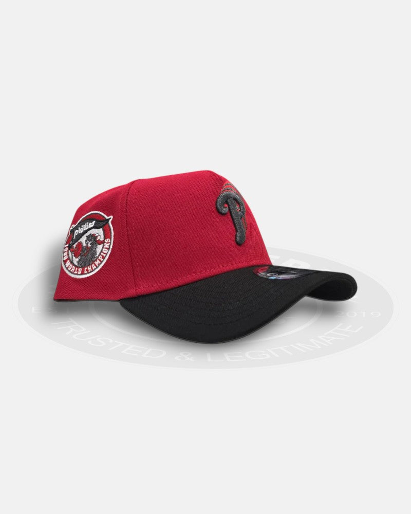 Philadelphia Phillies 1980 World Series Champions Two Tone 9Forty A-Frame Snapback Hat