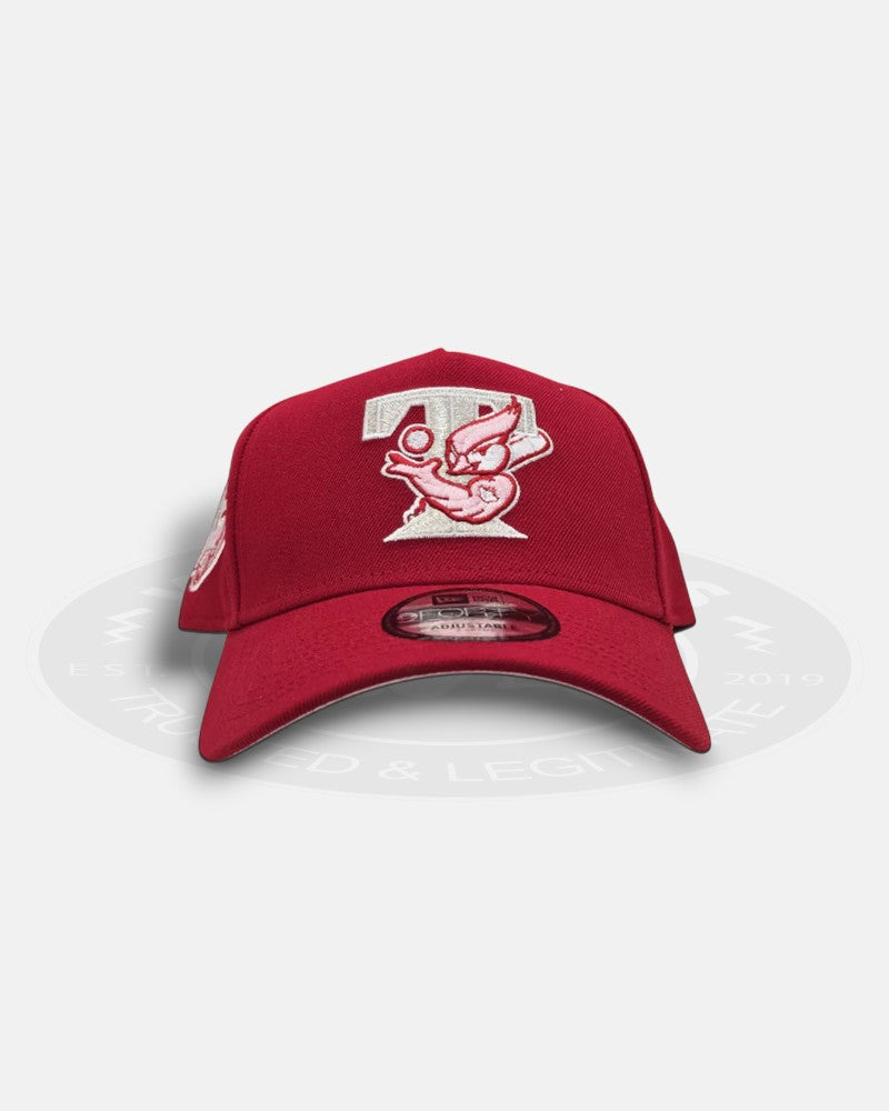 Toronto Blue Jays 30th Season Red Valentine 9Forty A-Frame Snapback Hat