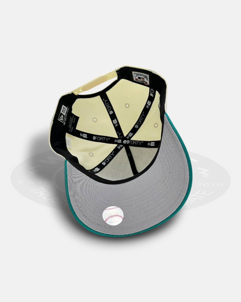 Seattle Mariners Kanji 1977-2017 40th Anniversary 9Forty A-Frame Snapback Hat
