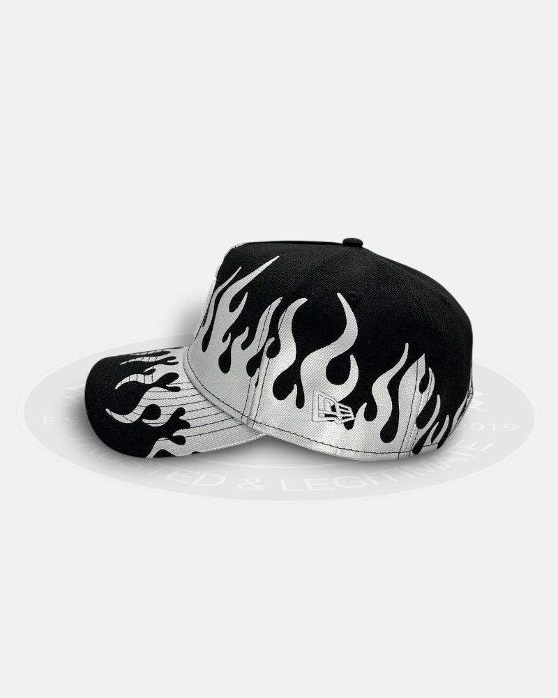 San Diego Padres Silver Flame A-Frame 9Forty Snapback Hat
