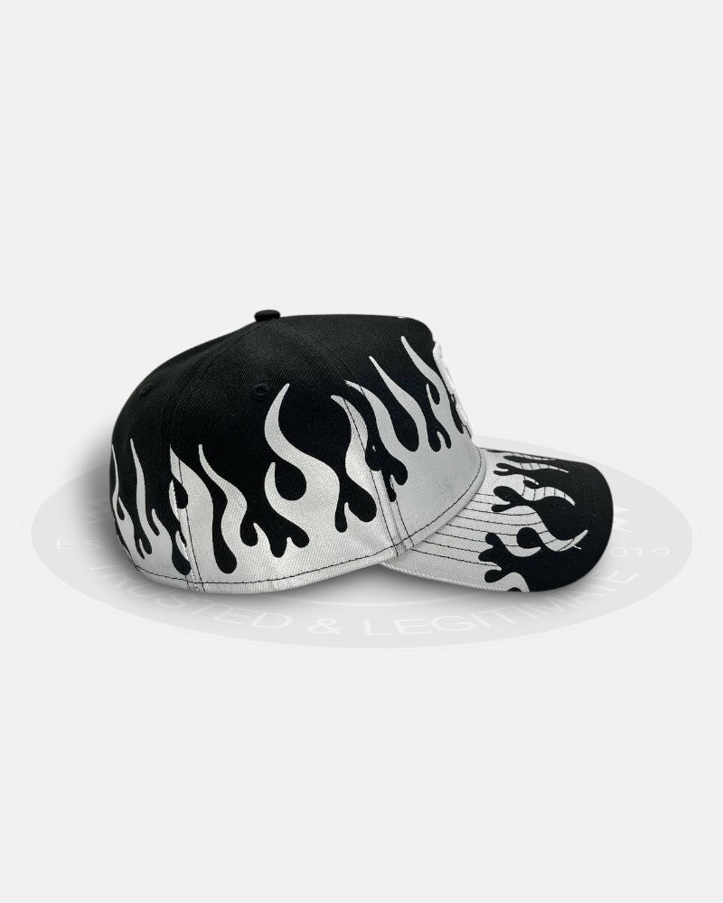 San Diego Padres Silver Flame A-Frame 9Forty Snapback Hat