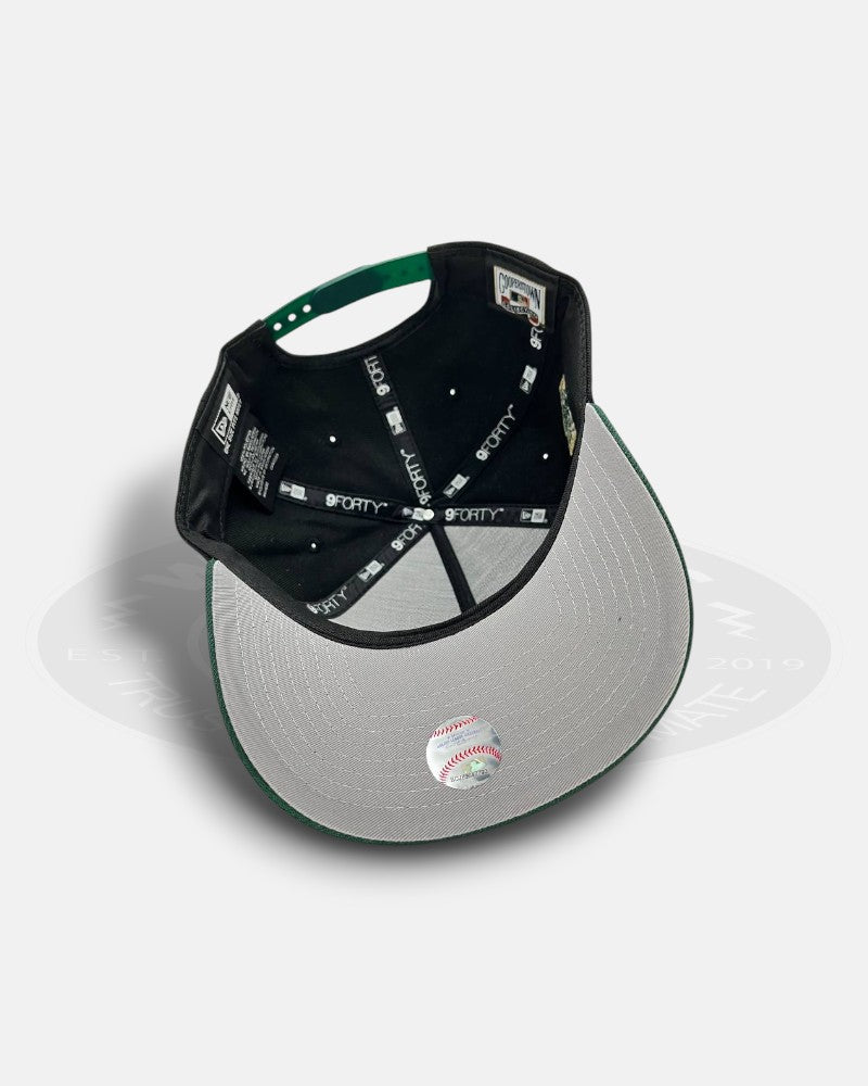Oakland Athletics Tail Sweep 1968-2018 50 Years 9Forty A-Frame Snapback Hat