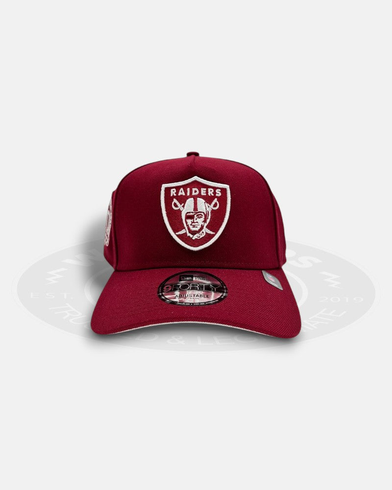 Las Vegas Raiders 1960-2019 60 Years Red 9Forty A-Frame Snapback Hat
