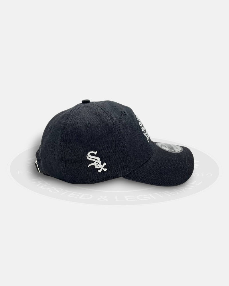 Chicago White Sox Monochrome Streetline 9TWENTY Strapback Hat