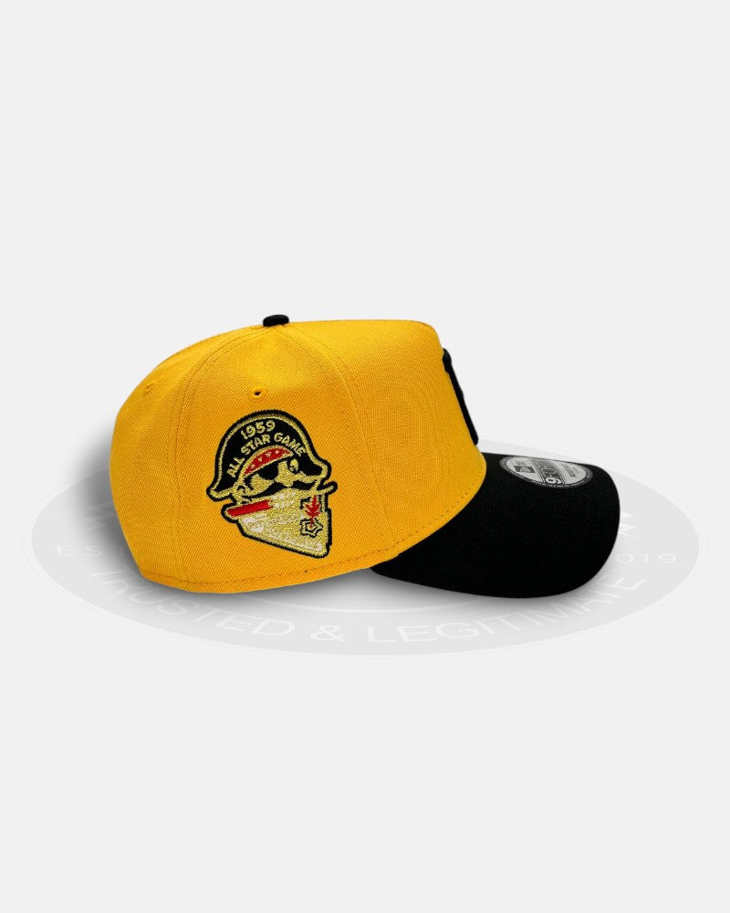 Pittsburgh Pirates Heritage Gold Two Tone 9FORTY A-Frame Snapback Hat