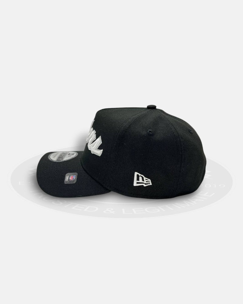 Las Vegas Raiders Anniversary Metallic Prime 9FORTY A-Frame Snapback Hat