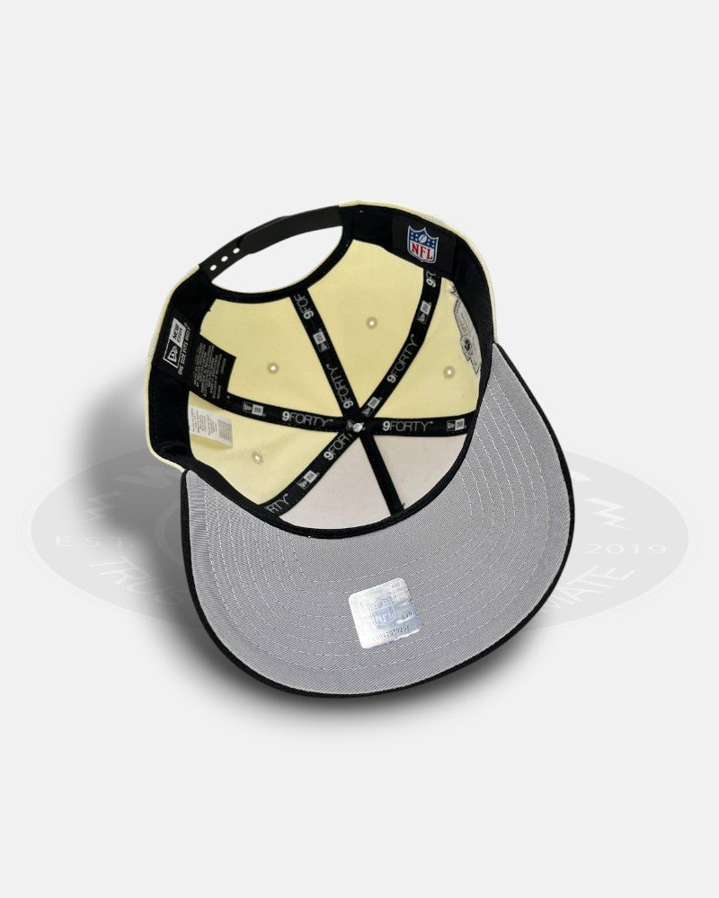 Las Vegas Raiders 1960-2009 Commitment to Excellence Two Tone 9Forty A-Frame Snapback Hat