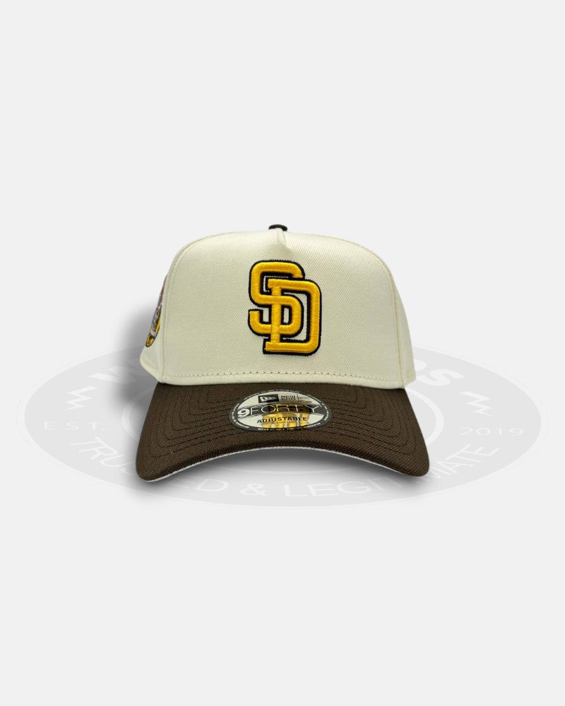 San Diego Padres 20 Years Petcopark 9Forty A-Frame Snapback Hat