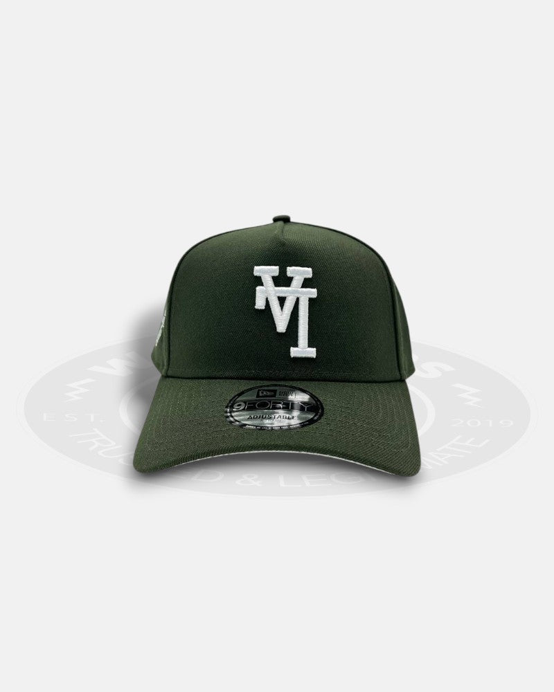 Los Angeles Dodgers Upside Down 1958-2008 50th Anniversary 9Forty A-Frame Snapback Hat