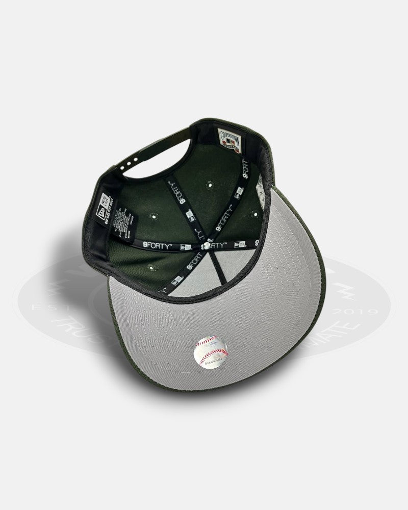 Los Angeles Dodgers Upside Down 1958-2008 50th Anniversary 9Forty A-Frame Snapback Hat