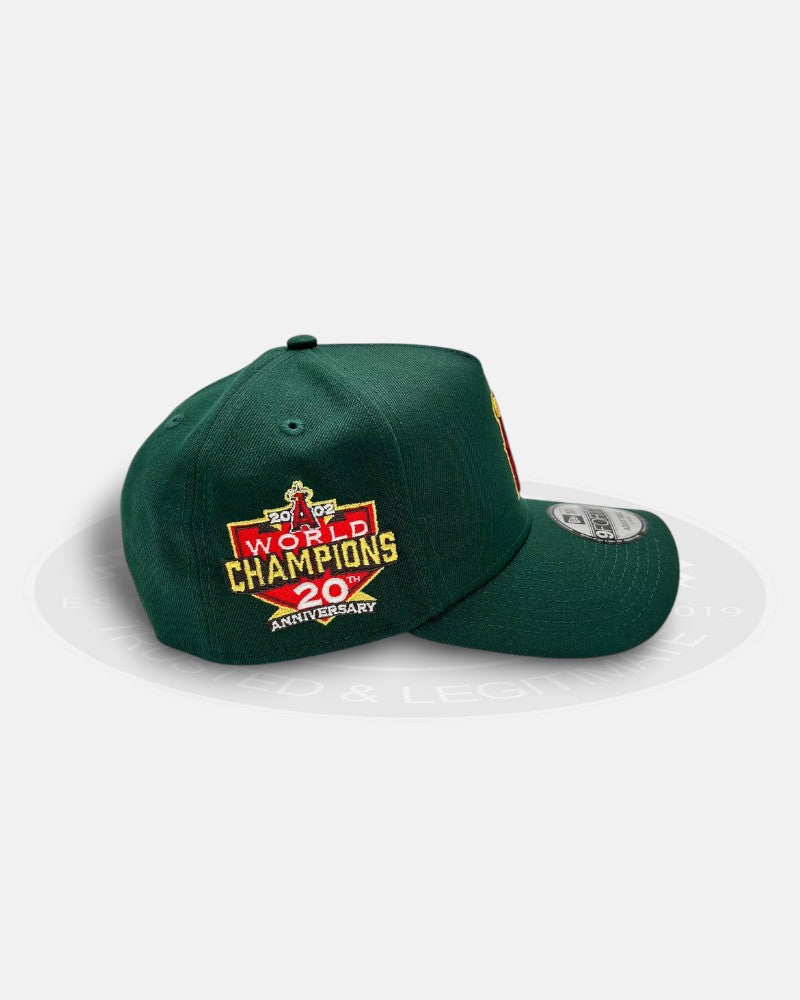 Los Angeles Angels 2002 World Champions 20th Anniversary 9Forty A-Frame Snapback Hat