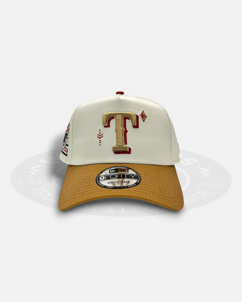 Texas Rangers Sunset 1920 Buffalo, New York A-Frame 9Forty Snapback Hat