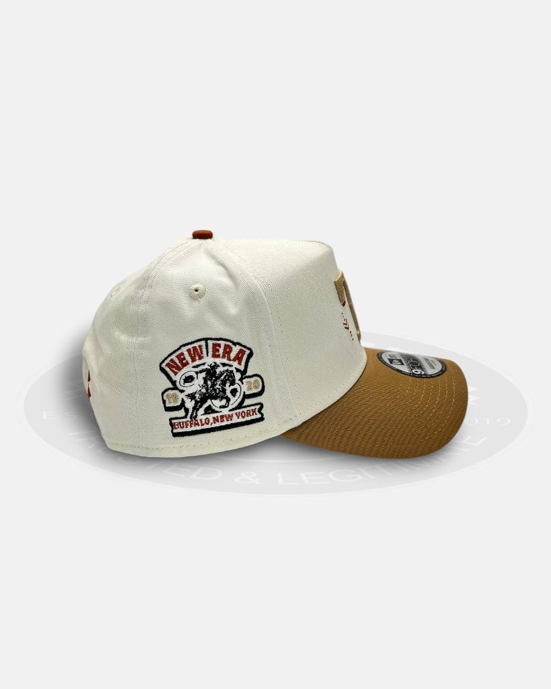 Texas Rangers Sunset 1920 Buffalo, New York A-Frame 9Forty Snapback Hat