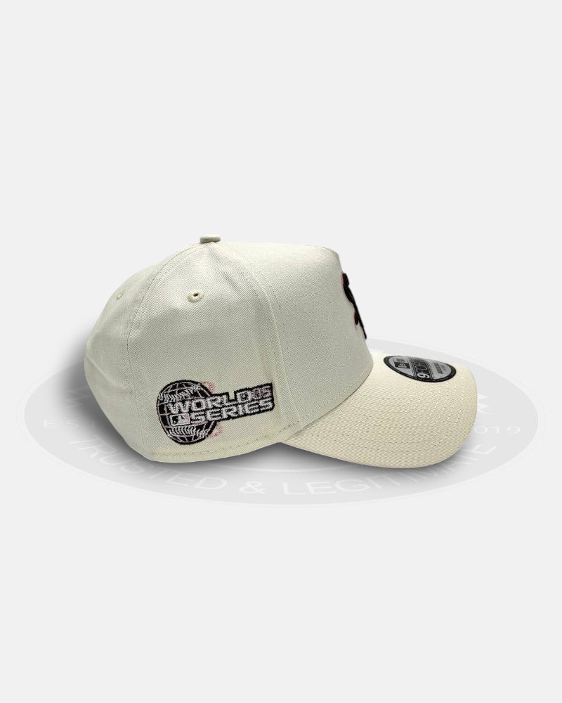 Chicago White Sox World Series Pink Underbrim 9Forty A-Frame Snapback Hat