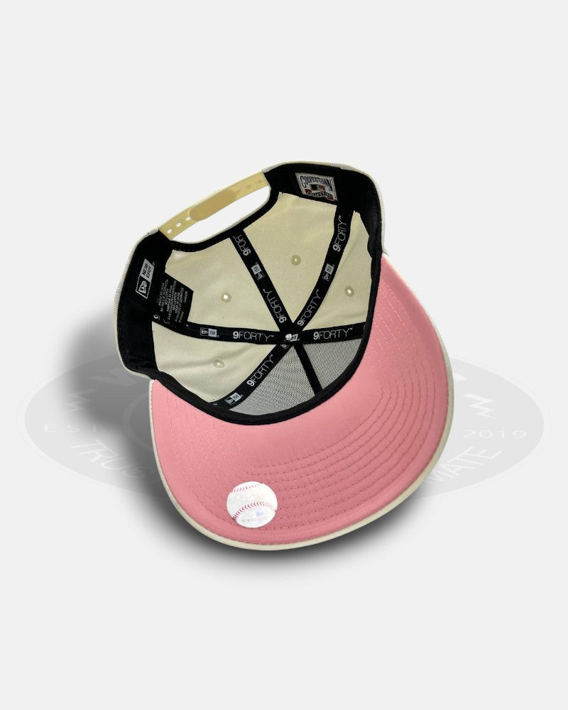 Chicago White Sox World Series Pink Underbrim 9Forty A-Frame Snapback Hat