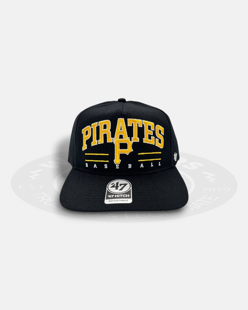 Pittsburgh Pirates Big Script 47 Hitch Adjustable Snapback Hat