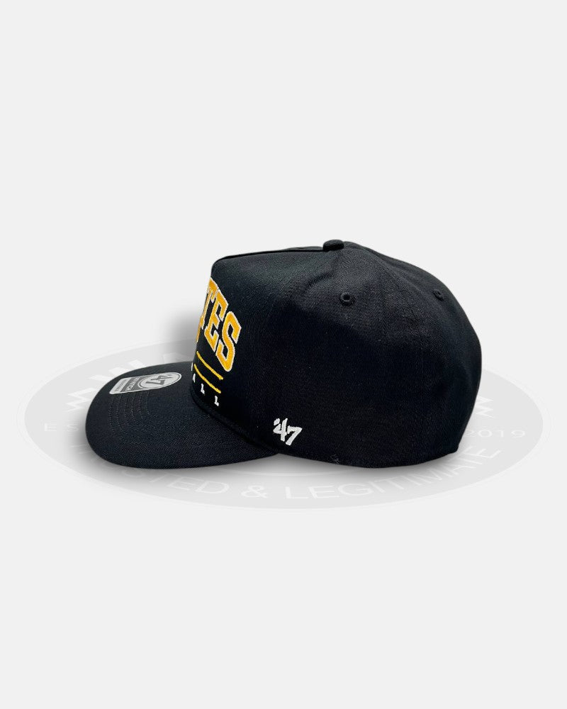 Pittsburgh Pirates Big Script 47 Hitch Adjustable Snapback Hat