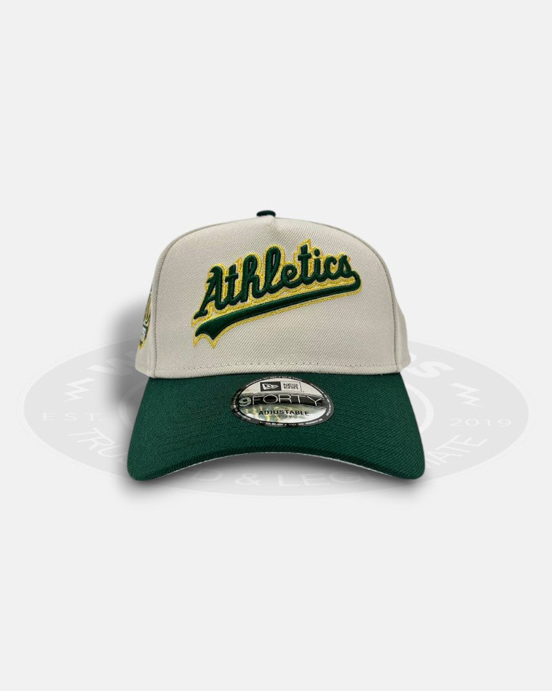 Oakland Athletics 1968-2018 50th Year Tailsweep Two Tone 9Forty A-Frame Snapback Hat