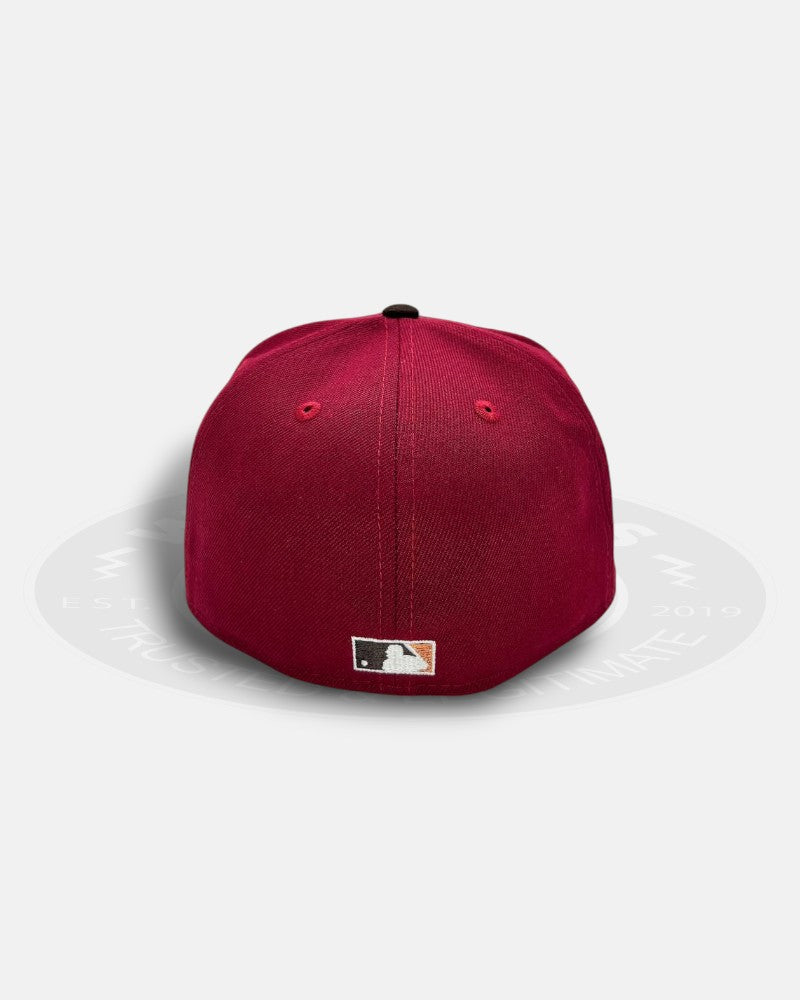Baltimore Orioles 30th Anniversary Maroon Two Tone 59FIFTY Fitted Hat