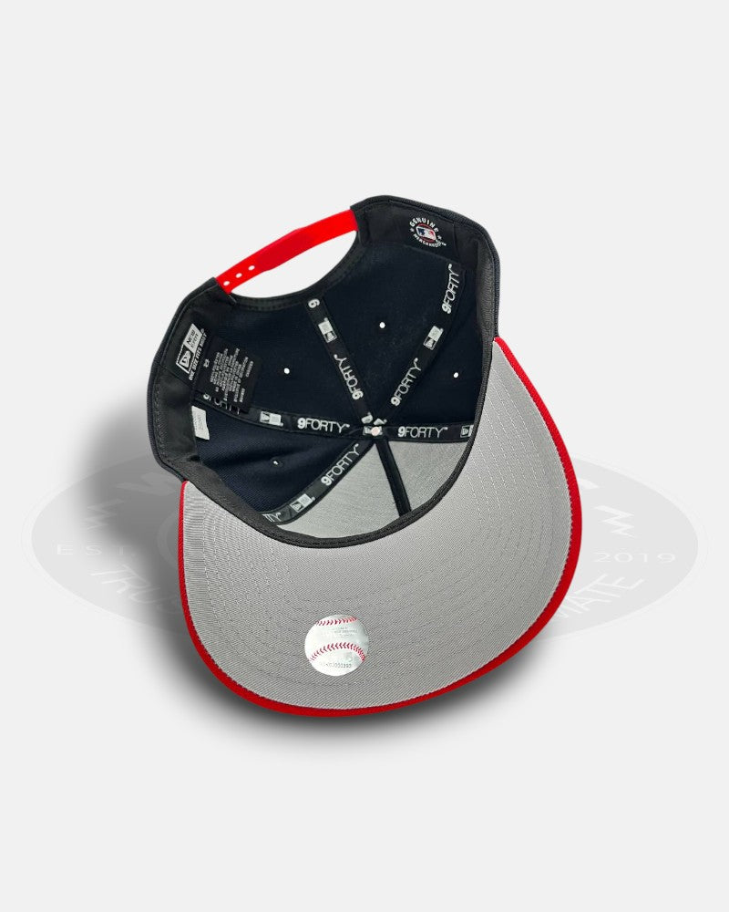 St. Louis Cardinals STL Logo Two Tone 9Forty A-Frame Snapback Hat