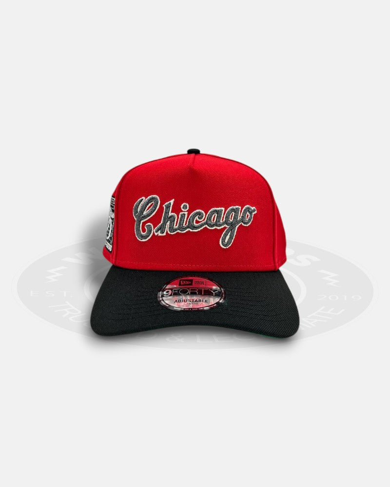 Chicago White Sox 1901-1995 95 Years 9forty A-frame Snapback Hat