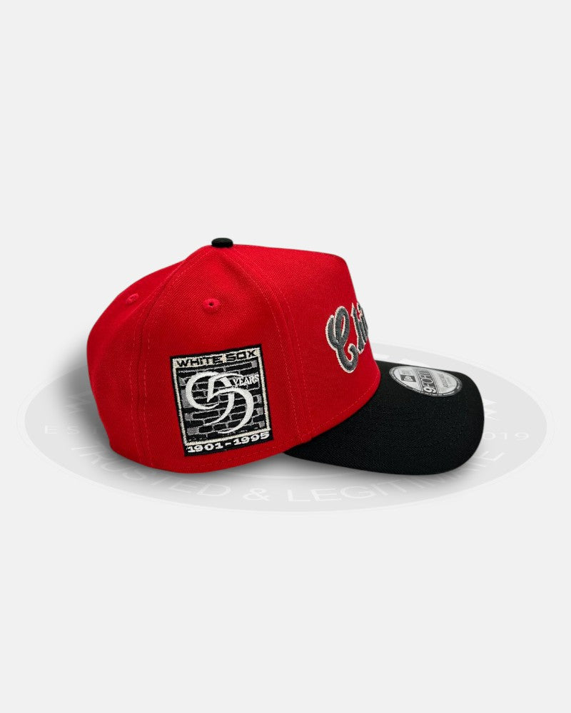 Chicago White Sox 1901-1995 95 Years 9forty A-frame Snapback Hat