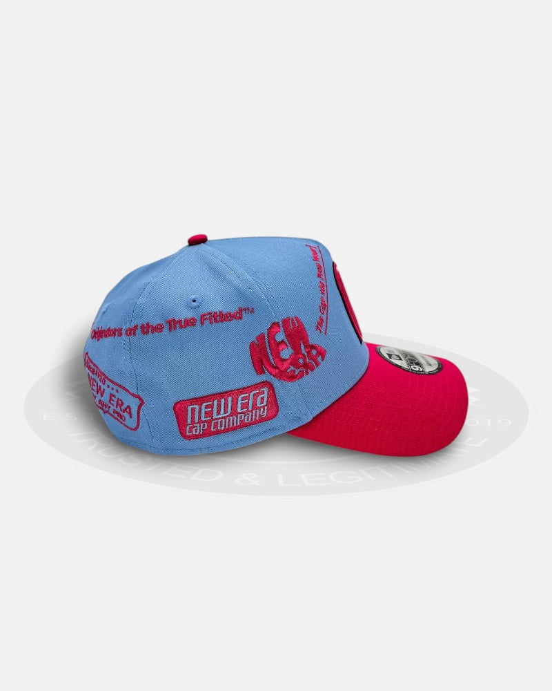 Mexico National Baseball Overall Logo A-Frame 9Forty Snapback Hat