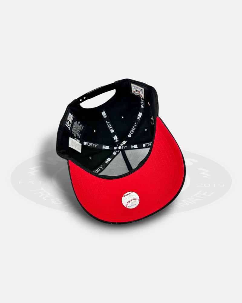 Toronto Blue Jays Cascade Obsidian 9FORTY A-Frame Snapback Hat