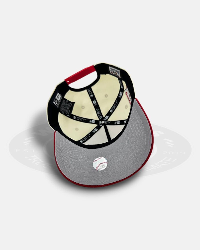 St. Louis Cardinals Chrome Visor 9FORTY A-Frame Snapback Hat