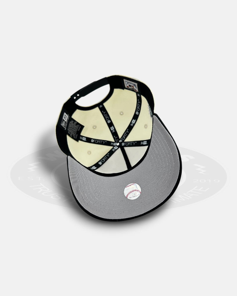 Florida Marlins Chrome Visor 9FORTY A-Frame Snapback Hat