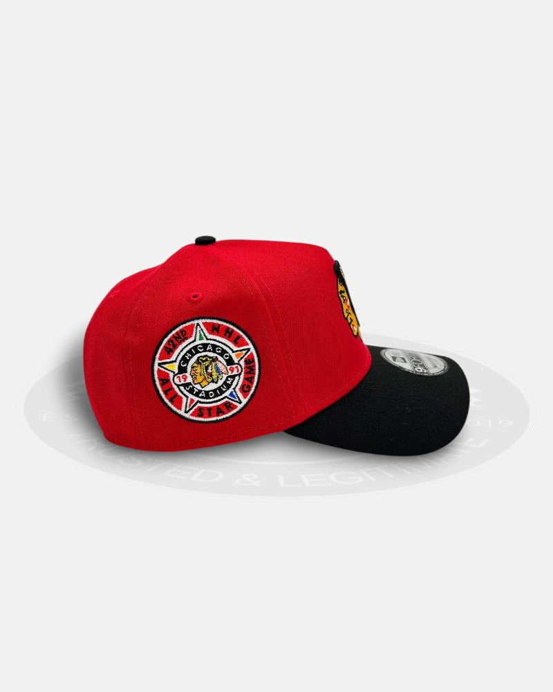 Chicago Blackhawks 1991 42nd NHL All Star Game A-Frame 9Forty Snapback Hat