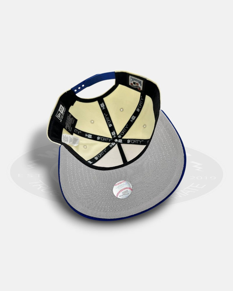 Los Angeles Dodgers 3 Star Two Tone 9Forty A-Frame Snapback Hat