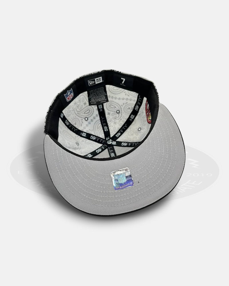 San Francisco 49ers Paisley 1946-1986 40th Year 59Fifty Fitted Hat