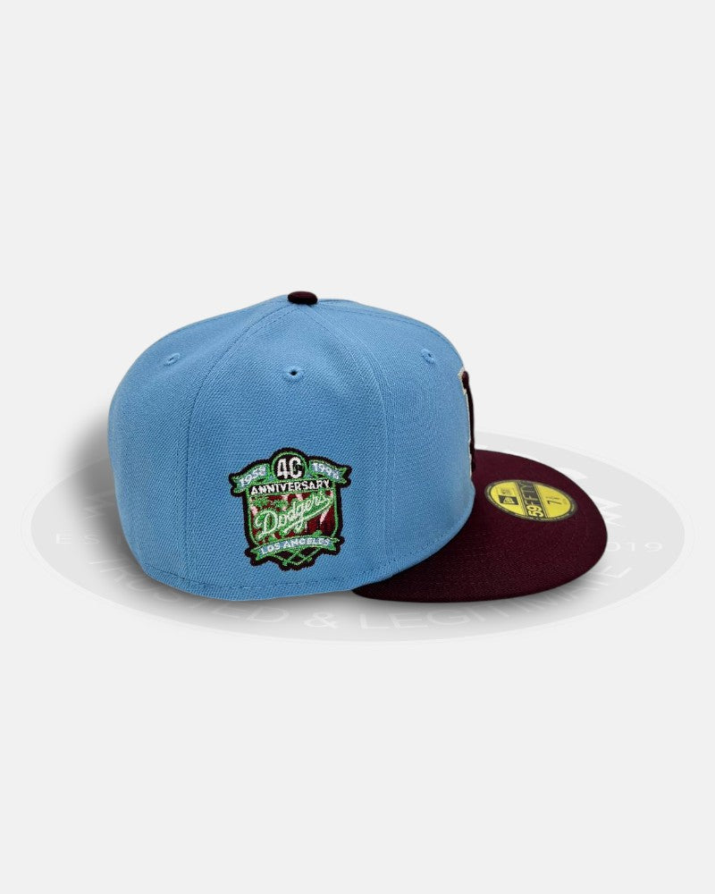 Los Angeles Dodgers 1958-1988 40th Anniversary 59Fifty Fitted Hat