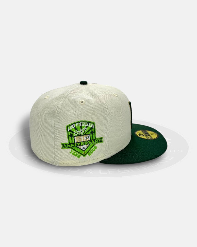 Los Angeles Dodgers 1958-2008 50th Anniversary Two Tone 59Fifty Fitted Hat