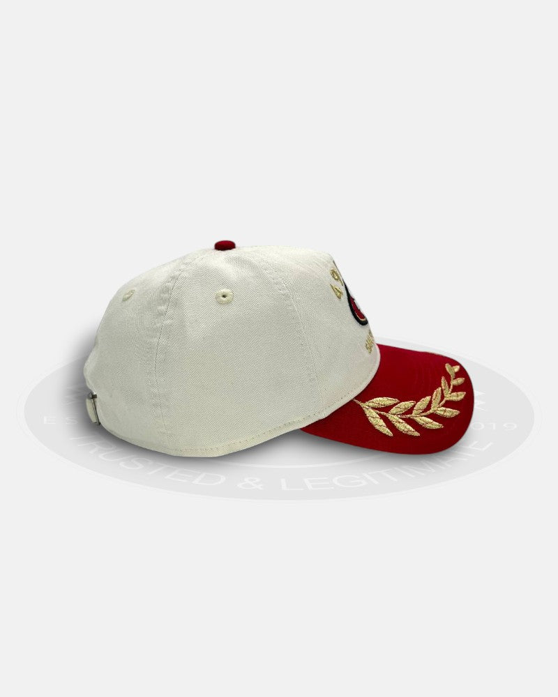 San Francisco 49ers Wreath Collection 9Twenty Adjustable Strapback Hat