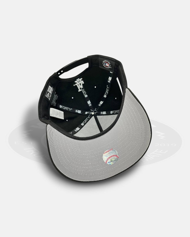 Los Angeles Dodgers Kanji Japan Flag Black 9Forty A Frame Snapback Hat