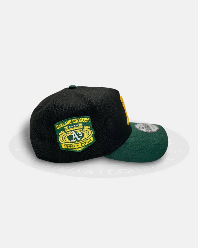 Oakland Athletics 1968-2024 Athletics Coliseum 9forty A-frame Snapback Hat