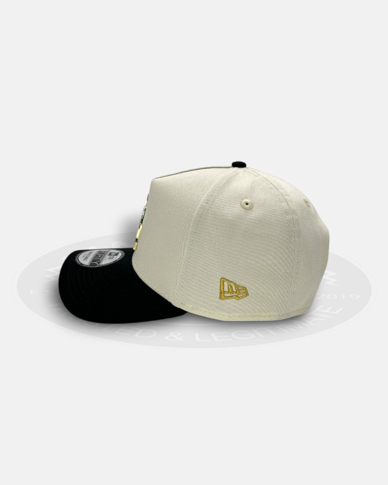 Los Angeles Dodgers Metal Logo 1988 World Series Two Tone 9Forty A-Frame Snapback Hat