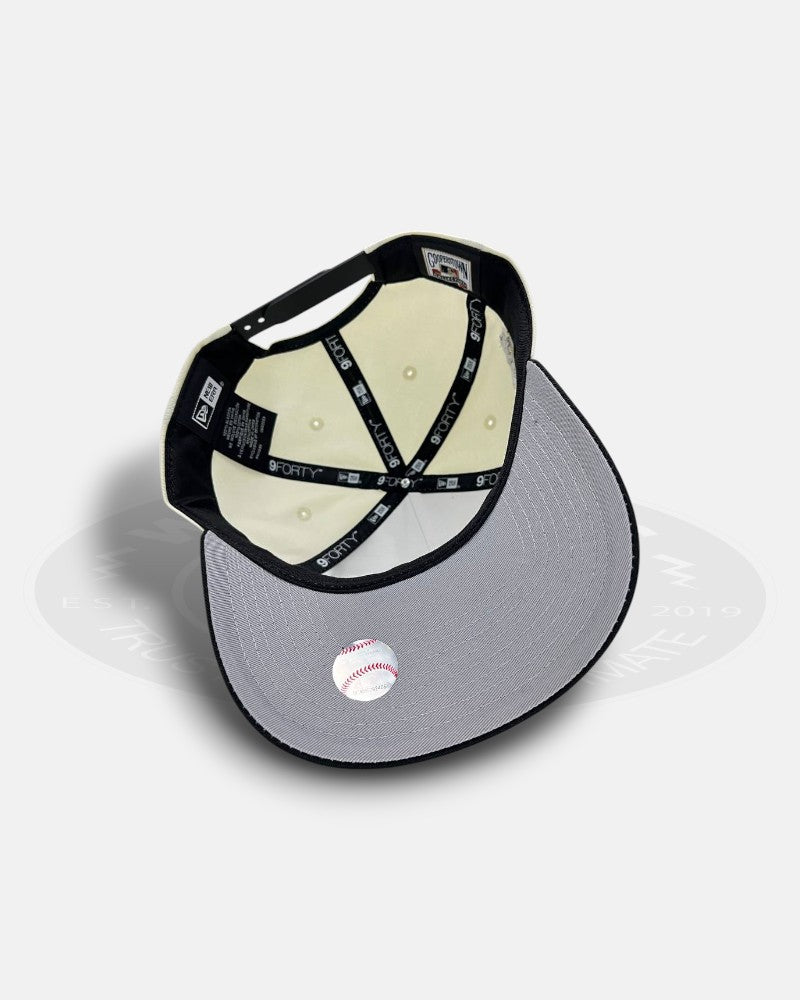 Los Angeles Dodgers Metal Logo 1988 World Series Two Tone 9Forty A-Frame Snapback Hat