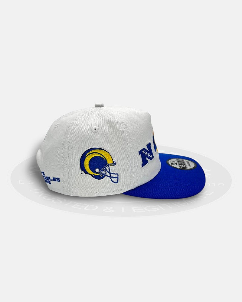 Los Angeles Rams Overall Logo The Golfer Snapback Hat