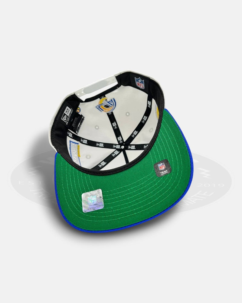 LA Rams Team All Over Logo Golfer Snapback Hat