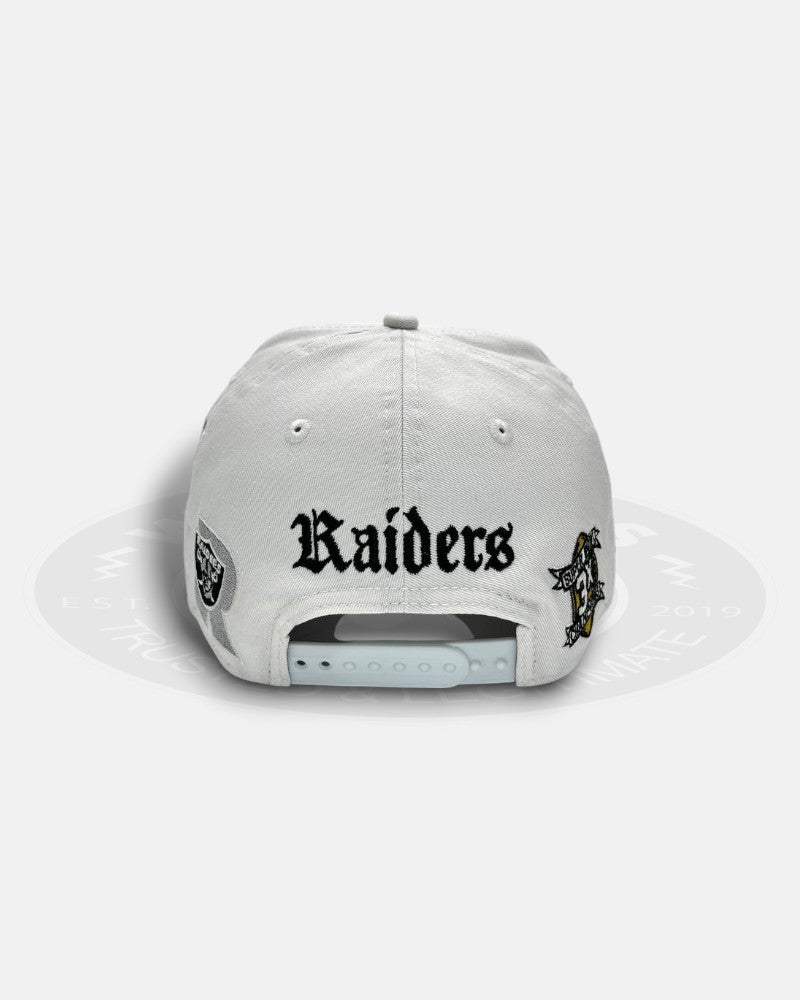 Las Vegas Raiders Overall Logo The Golfer Snapback Hat